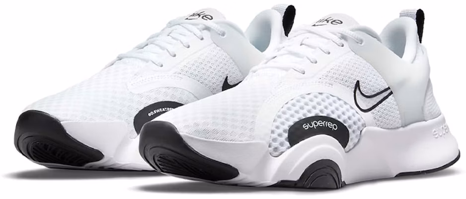 (Women) Nike SuperRep Go 2 'White Pure Platinum Black' CZ0612-100 Lookbook (Women) Nike SuperRep Go 2 'White Pure Platinum Black' CZ0612-100