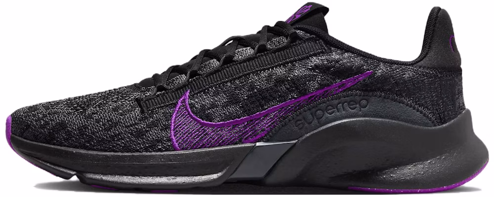 (Women) Nike SuperRep Go 3 Flyknit Next Nature 'Anthracit Vivid Purple' DH3393-007 Buy (Women) Nike SuperRep Go 3 Flyknit Next Nature 'Anthracit Vivid Purple' DH3393-007