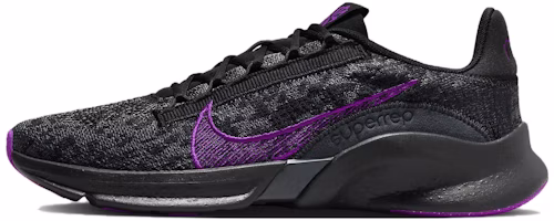 (Women) Nike SuperRep Go 3 Flyknit Next Nature 'Anthracit Vivid Purple' DH3393-007 (Women) Nike SuperRep Go 3 Flyknit Next Nature 'Anthracit Vivid Purple' DH3393-007