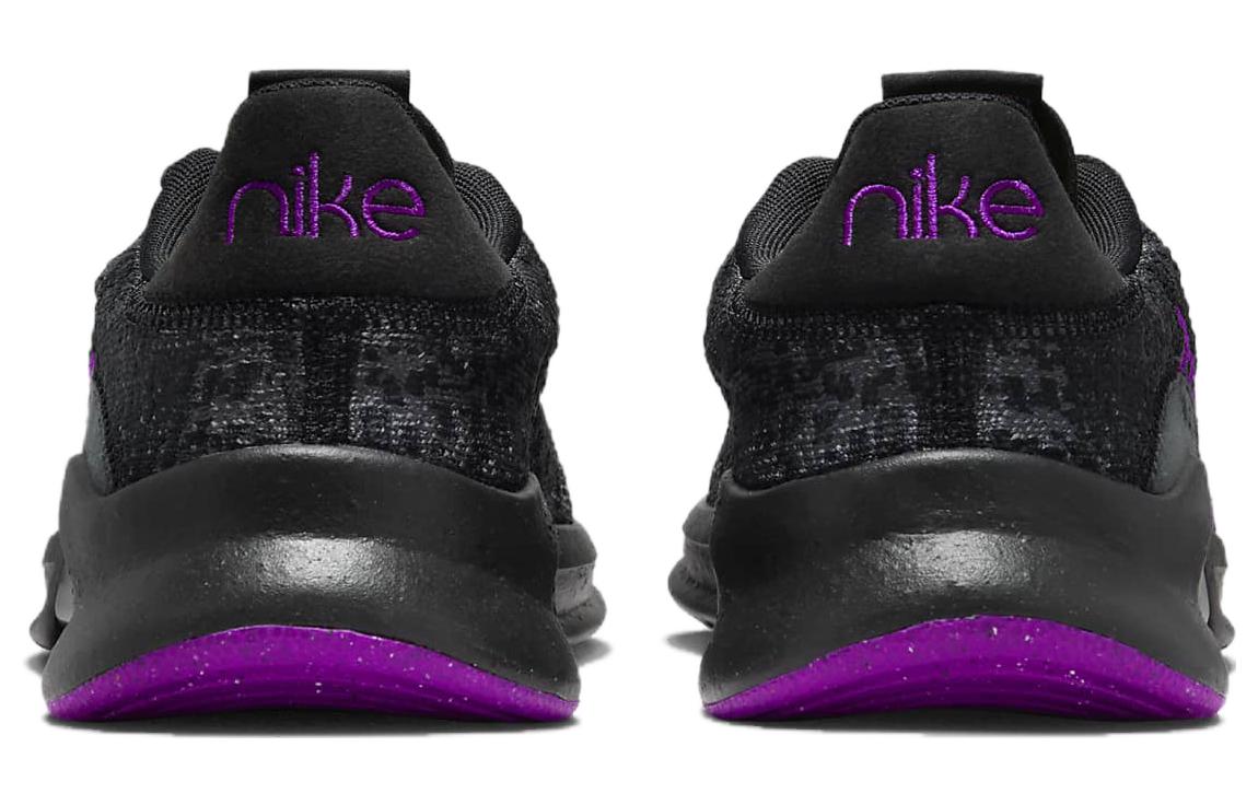 Lookbook Nike SuperRep 系帶 低筒 訓練鞋 女款 黑紫色