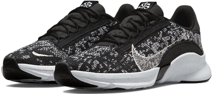 (Women) Nike SuperRep Go 3 Flyknit Next Nature 'Black White' DH3393-010 Lookbook (Women) Nike SuperRep Go 3 Flyknit Next Nature 'Black White' DH3393-010