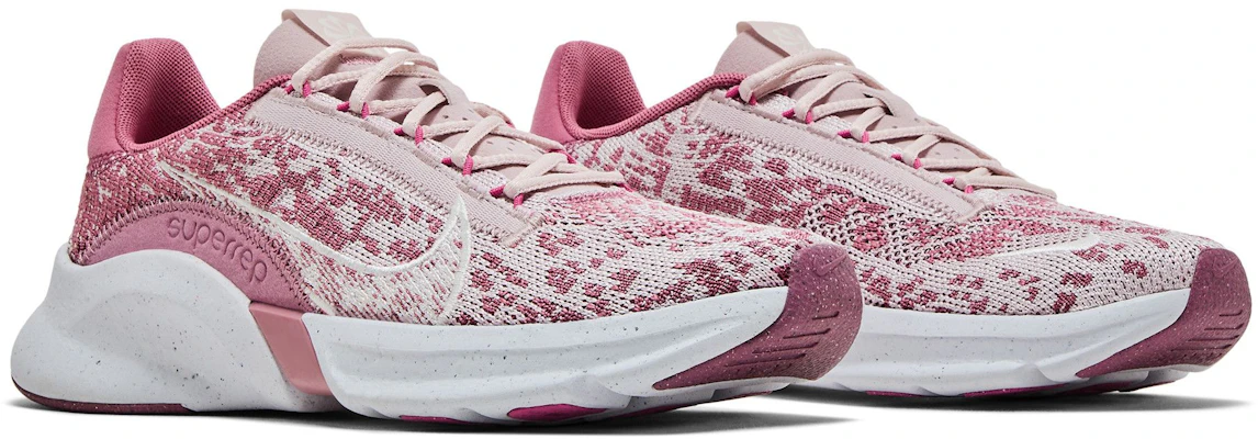 (W) Nike SuperRep Go 3 Flyknit Next Nature ''Desert Berry Sail'' Sneakers DH3393-600 Cheap (W) Nike SuperRep Go 3 Flyknit Next Nature ''Desert Berry Sail'' Sneakers DH3393-600