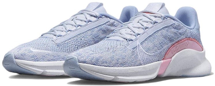 (W) Nike SuperRep Go 3 Flyknit Next Nature 'Football Grey Pink' Sepatu Wanita DH3393-005 Lookbook (W) Nike SuperRep Go 3 Flyknit Next Nature 'Football Grey Pink' Sepatu Wanita DH3393-005