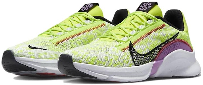 (W) 耐克 SuperRep Go 3 Flyknit Next Nature '荧光电击粉红' DH3393-700 Lookbook (W) 耐克 SuperRep Go 3 Flyknit Next Nature '荧光电击粉红' DH3393-700