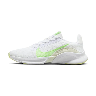 (W) Nike SuperRep Go 3 Flyknit Next Nature 'White Lime Blast'