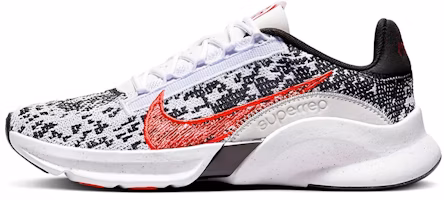 (Women) Nike SuperRep Go 3 Flyknit Next Nature 'White Picante Red' DH3393-105 (Women) Nike SuperRep Go 3 Flyknit Next Nature 'White Picante Red' DH3393-105