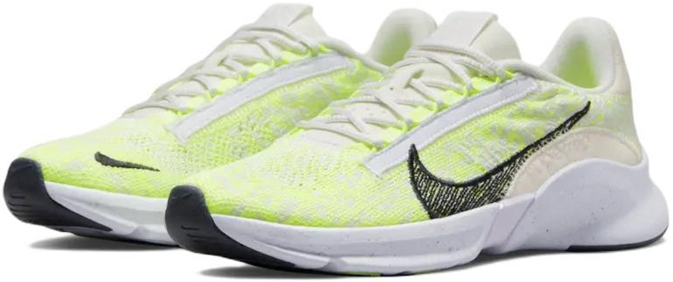 (Women) Nike SuperRep Go 3 Flyknit Next Nature 'White Volt' DH3393-175 Lookbook (Women) Nike SuperRep Go 3 Flyknit Next Nature 'White Volt' DH3393-175