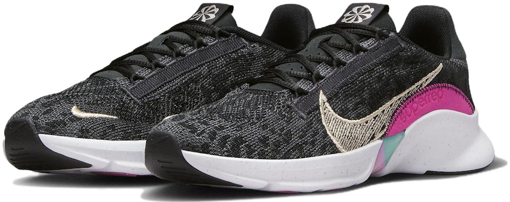 (Women) Nike SuperRep Go 3 Flyknit Next Nature Premium 'Black Fireberry Gold' FB7156-001 Lookbook (Women) Nike SuperRep Go 3 Flyknit Next Nature Premium 'Black Fireberry Gold' FB7156-001