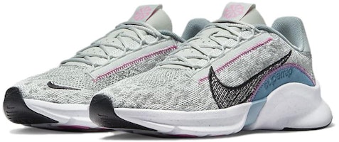 (W) Nike SuperRep Go 3 Next Nature Flyknit 'Putih Violet Ash' DH3393-004 Lookbook (W) Nike SuperRep Go 3 Next Nature Flyknit 'Putih Violet Ash' DH3393-004