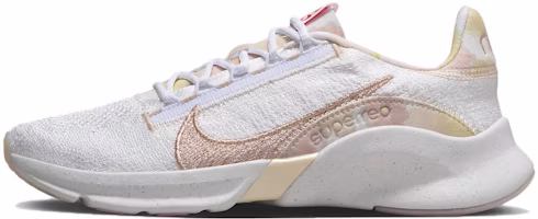 (Women) Nike SuperRep Go 3 Next Nature Flyknit Premium 'White Red Stardust' FN6585-100 (Women) Nike SuperRep Go 3 Next Nature Flyknit Premium 'White Red Stardust' FN6585-100