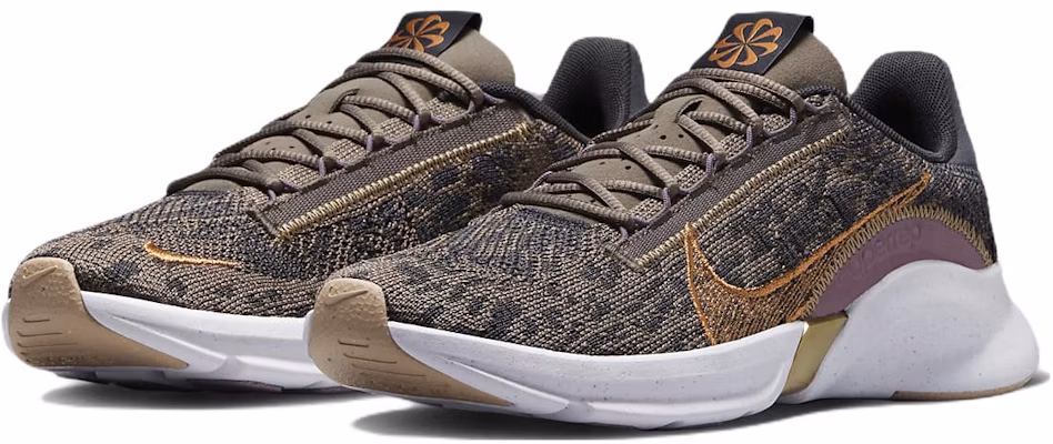 (Women) Nike SuperRep Go 3 Next Nature Flyknit Premium 'Olive Grey Metallic Copper' DQ4679-001 Lookbook (Women) Nike SuperRep Go 3 Next Nature Flyknit Premium 'Olive Grey Metallic Copper' DQ4679-001