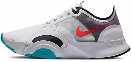 (Women) Nike SuperRep Go 'Football Grey Flash Crimson' CJ0860-120 (Women) Nike SuperRep Go 'Football Grey Flash Crimson' CJ0860-120