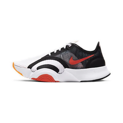 (W) Nike SuperRep Go 'White Black Team Orange'