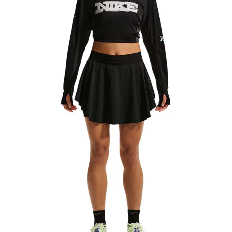 (Women) Nike Swift Scott Logo Pleated Skirt with Lining Women’s Casual Skirt IM7545-010