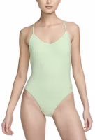 (Women) Nike Swim Retro Flow T-Back One-Piece Swimsuit Women’s Slim Fit - Mist Green. NESSE244-338 (Women) Nike Swim Retro Flow T-Back One-Piece Swimsuit Women’s Slim Fit - Mist Green. NESSE244-338