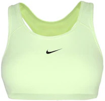 (Women) Nike Swoosh Medium-Support Retro Sports Bra Women’s Yoga Top Light Yellow Green BV3637-701 (Women) Nike Swoosh Medium-Support Retro Sports Bra Women’s Yoga Top Light Yellow Green BV3637-701