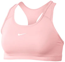 (Women) Nike Swoosh Medium Support Yoga Sports Bra Tank Top - Glaze Pink BV3637-630 (Women) Nike Swoosh Medium Support Yoga Sports Bra Tank Top - Glaze Pink BV3637-630