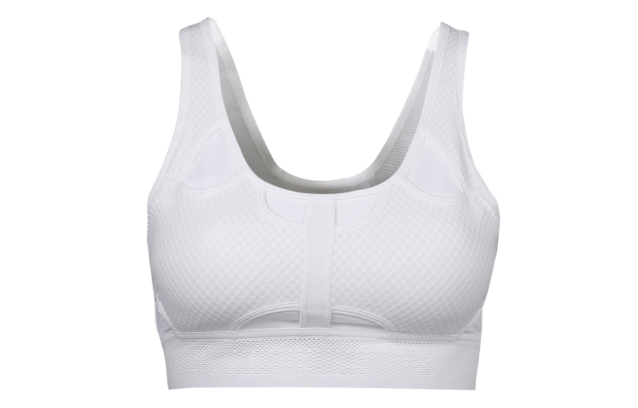 (Women) Nike Swoosh UltraBreathe Dri-FIT Medium Support Sports Bra Women White CJ0150-100