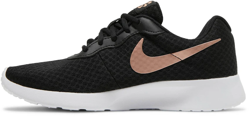 Nike tanjun sales rose gold metallic
