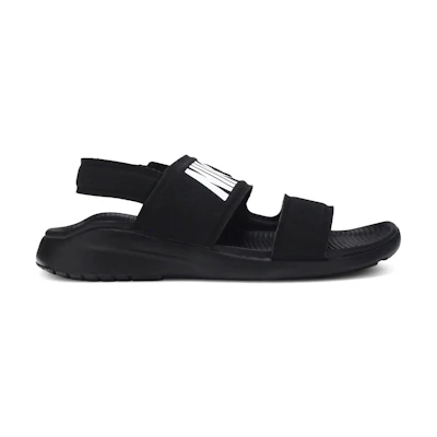(W) Nike Tanjun Sandal 'Black White'