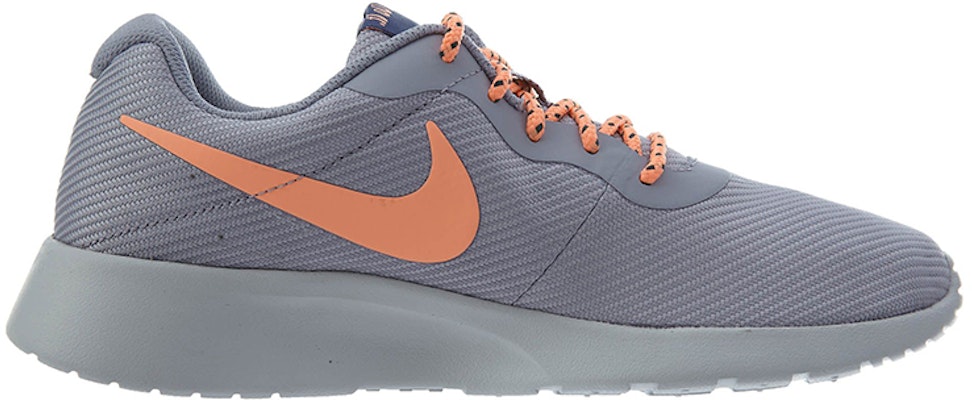 Nike Tanjun Racer 減震防滑耐磨運動休閒鞋 女款 灰橙色 Order Nike Tanjun Racer 減震防滑耐磨運動休閒鞋 女款 灰橙色