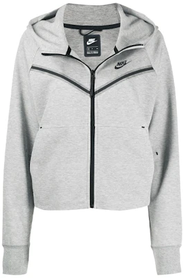 (Women) Nike Tech Fleece Windrunner Full-Zip Hoodie Jacket Grey CW4298-063 Order (Women) Nike Tech Fleece Windrunner Full-Zip Hoodie Jacket Grey CW4298-063