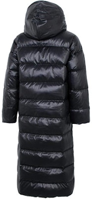 (Women) Nike Therma-FIT Black City Parka Long Down Jacket with Logo Print. DV0571-010 Lookbook (Women) Nike Therma-FIT Black City Parka Long Down Jacket with Logo Print. DV0571-010