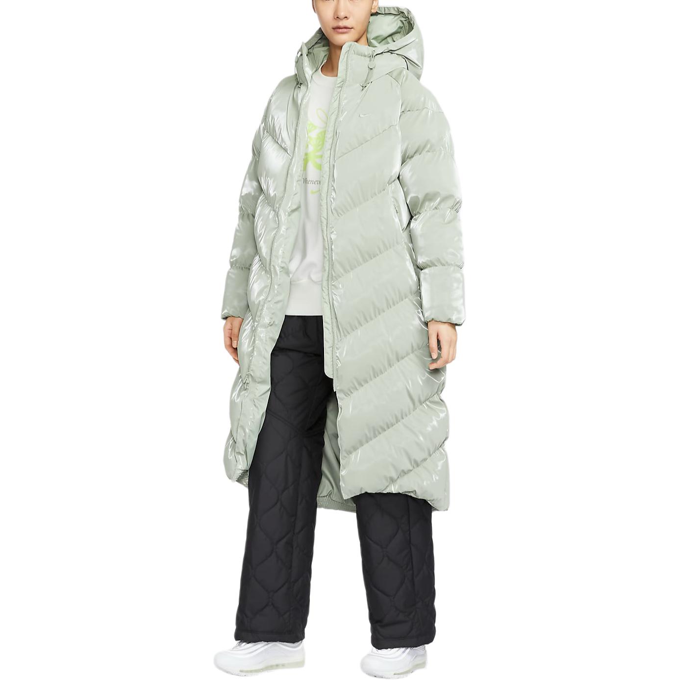 (Women) Nike Therma-FIT  Relaxed Hooded Quilted Jacket Horizon Green. FV7828-370 圖 5