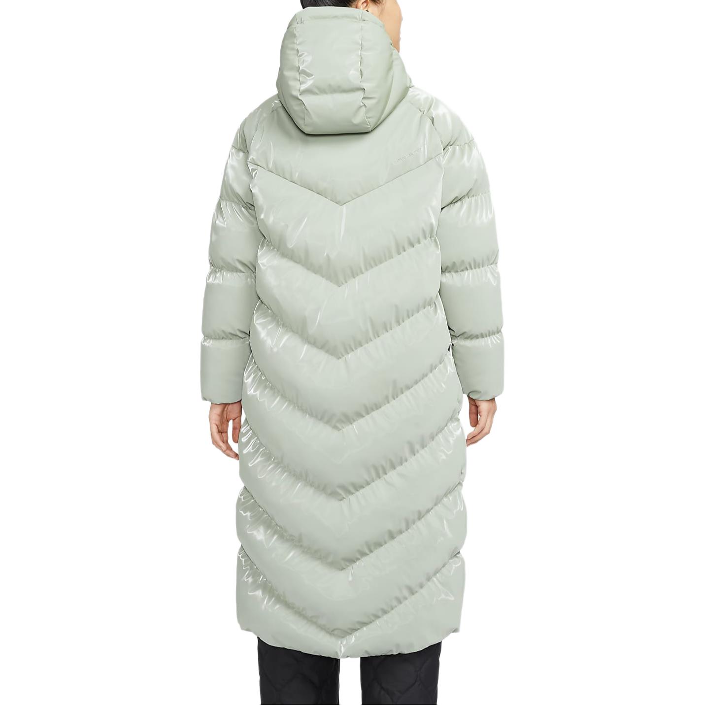(Women) Nike Therma-FIT  Relaxed Hooded Quilted Jacket Horizon Green. FV7828-370 圖 6