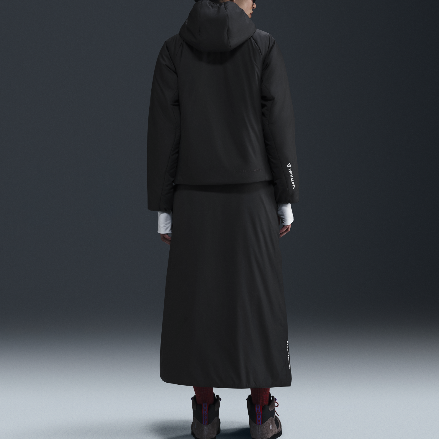 Purchase (Women) Nike Therma-FIT ACG Rope De Dope  Black/White Outdoor Hoodie Jacket. FV7336-010