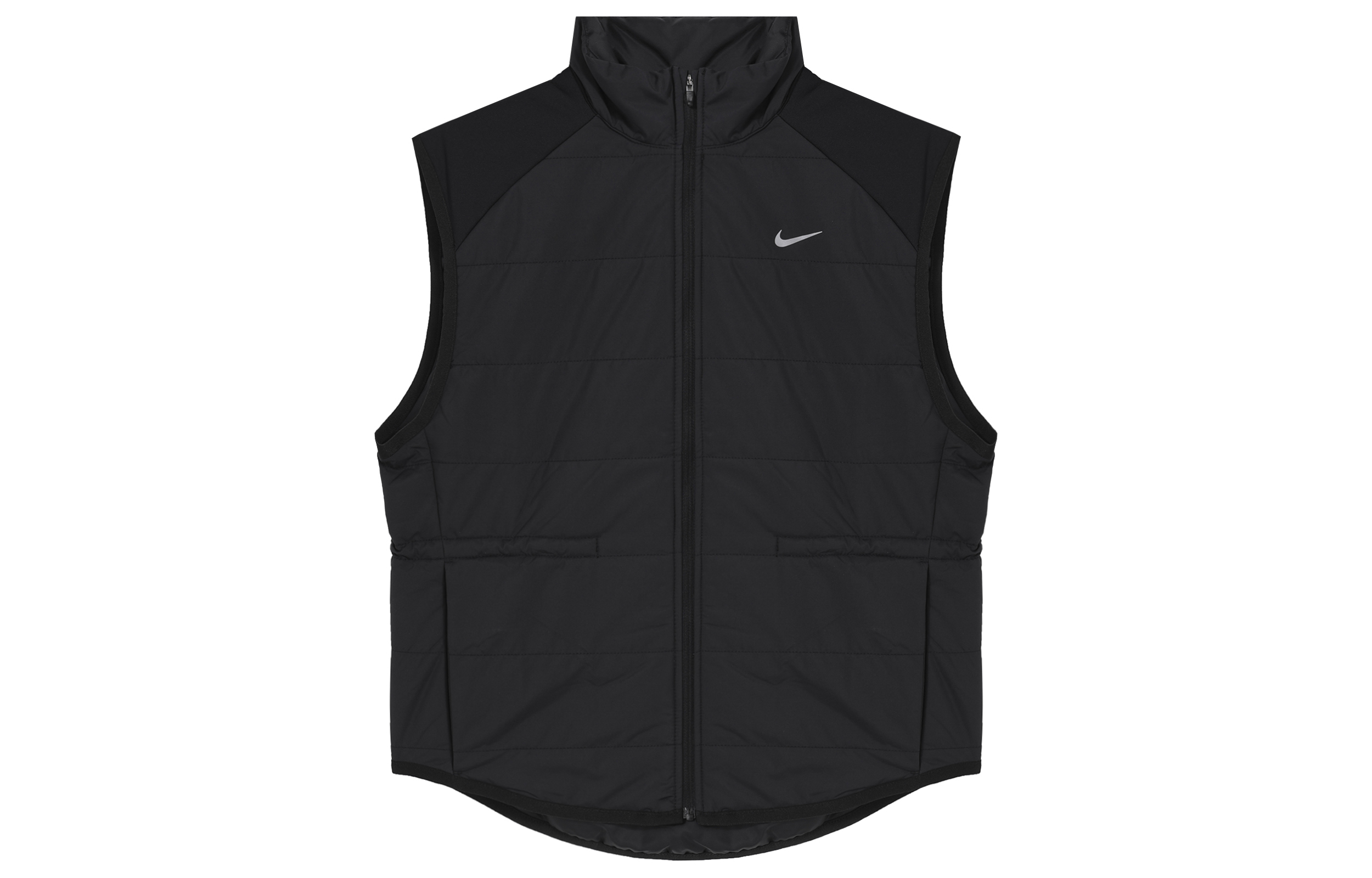 (Women) Nike Therma-FIT Solid Logo Stand Collar Zip Vest Black FB7538-010