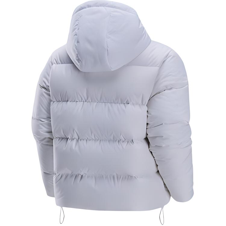 (Women) Nike Therma-FIT Sportswear Metro Logo Loose Fit  White Puffer Jacket. FZ5929-100 圖 3