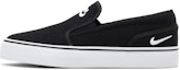 Buy (W) Nike Toki Slip Canvas 'Hitam' 724770-010