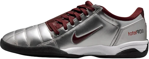 (Women) Nike Total 90 III Soccer Cleats Red/Silver - Comfortable & Breathable IM7595-003 (Women) Nike Total 90 III Soccer Cleats Red/Silver - Comfortable & Breathable IM7595-003
