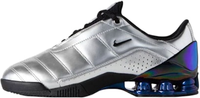 (Women) Nike Total 90 Secutor Shox Magia 'Metallic Silver Black' HQ5407-001 (Women) Nike Total 90 Secutor Shox Magia 'Metallic Silver Black' HQ5407-001