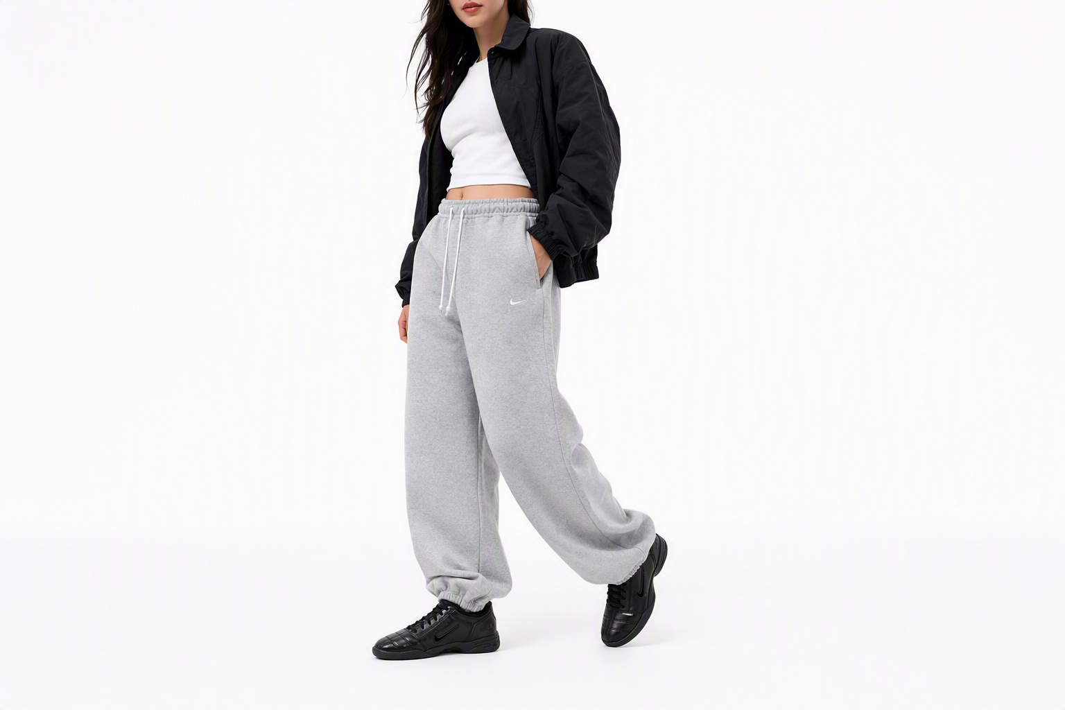 Order (W) Nike Total 90 足球鞋 黑/深灰/白/黑 IM7595-002