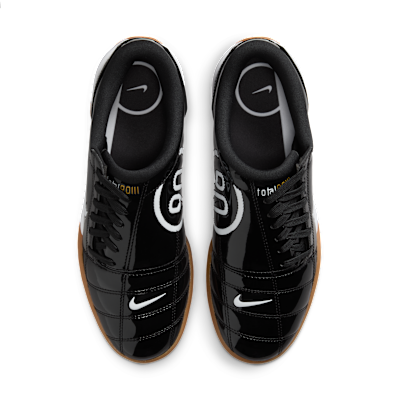 Shop (W) 나이키 토탈 90 축구화 블랙/화이트/메탈릭 골드/화이트 IB5666-001