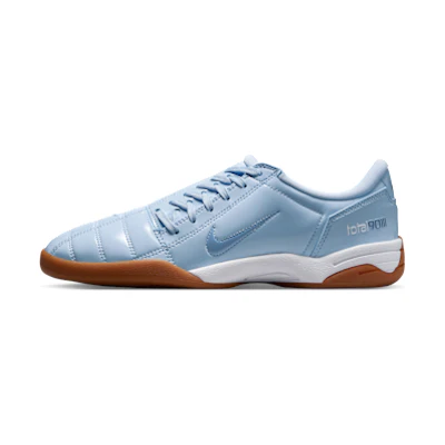 (W) Nike Total 90 Soccer Shoes Celestine Blue/White/Black Medium Brown/Work Blue