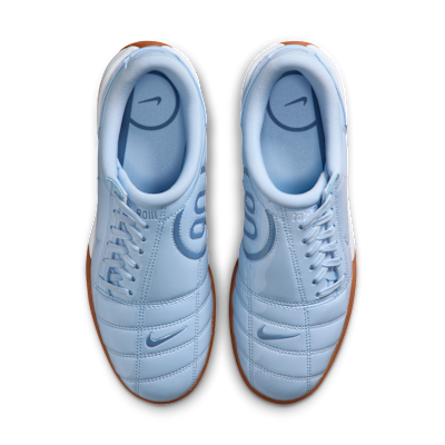 Shop (W) 나이키 토탈 90 축구화 셀레스틴 블루/화이트/블랙/미디움 브라운/워크 블루 IB5666-401