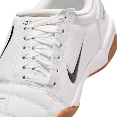 Sizing (Women) Nike Total 90 Soccer Shoes White/Black Medium Brown/Metallic Gold/Black IO2387-100