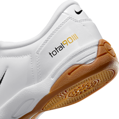 Cheap (W) 나이키 토탈 90 축구화 화이트/화이트/메탈릭 골드/블랙 IB5666-100
