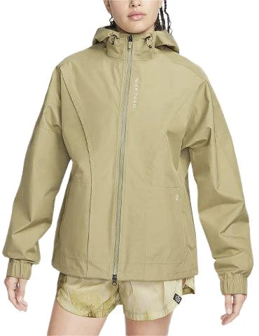 women-nike-trail-gore-tex-infinium-logo-embroidered-olive-hooded-jacket-fb-7642-276