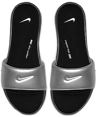 Nike Ultra Comfort3 Slide 黑銀 女款 拖鞋 Lookbook Nike Ultra Comfort3 Slide 黑銀 女款 拖鞋