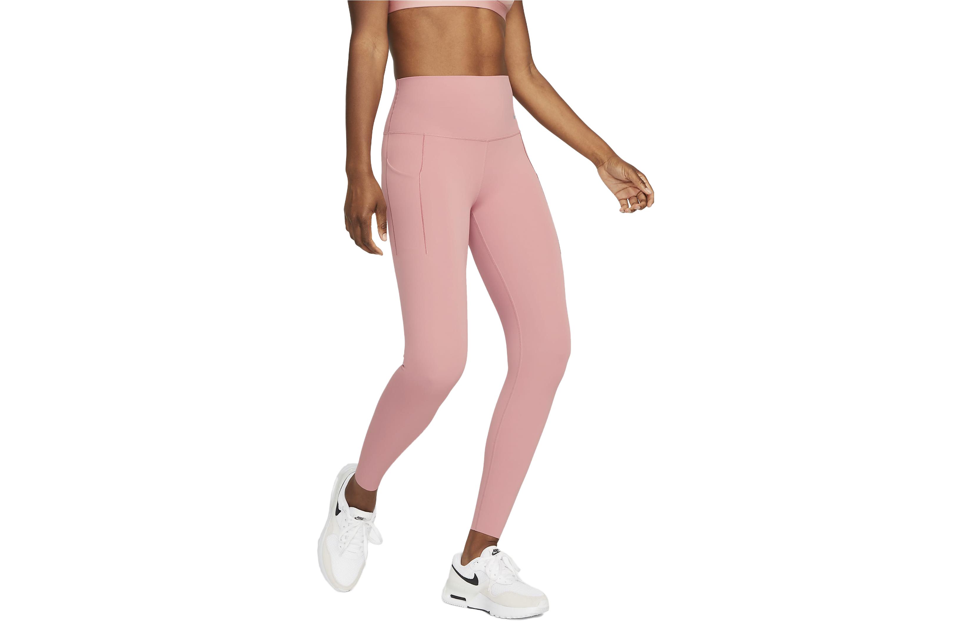 (Women) Nike Universa High-Waisted Leggings Pink DQ5996-618
