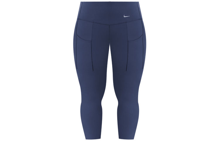 (Women) Nike Universa High-Waisted Navy Leggings Breathable and Comfortable DX3407-410-APPAREL