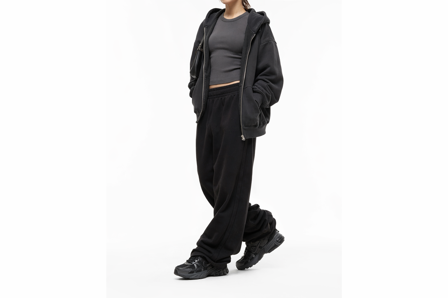 Order Nike V2K Run 減震耐磨 低筒 跑步鞋 女款 黑色