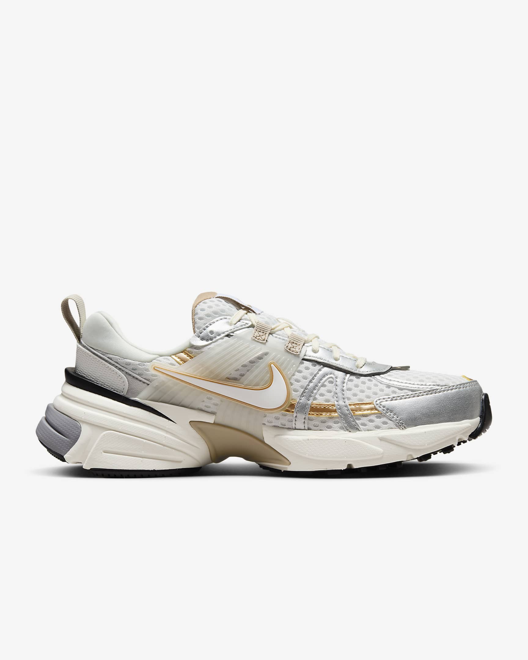 Shop (W) Nike V2K Run 'Blanco Caqui Metálico' HJ7245-100
