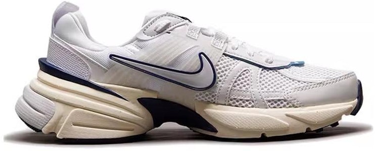 (W) 耐克 V2K 跑鞋 '白色午夜海军蓝' FD0736-102 Order (W) 耐克 V2K 跑鞋 '白色午夜海军蓝' FD0736-102