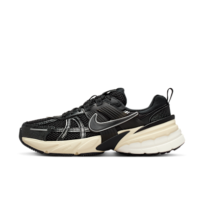(Women) Nike V2K Run Black/Metallic Silver/Muslin/Black FD0736-012