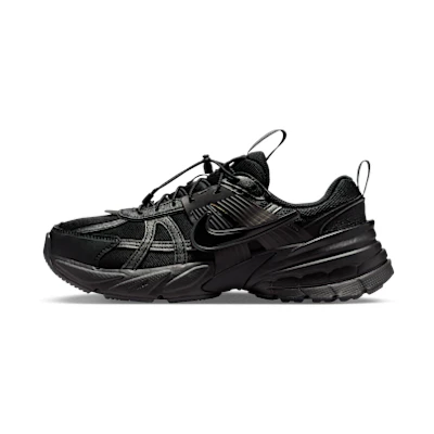 (W) Nike V2K Run Shoes Black/Metallic Silver/Anthracite/Black